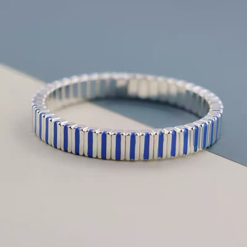 Roxanne Assoulin - Bit X Bit Silver Stretch Bracelet
